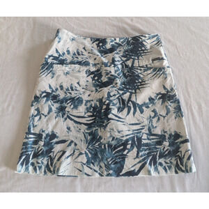 S.C. & Co‎ Skort Womens Small Stretch Floral A-Line Tropical Print Botanical